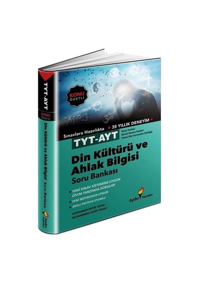 Aydın Tyt-ayt Din Kültürü Ve Ahlak Bilgisi Konu Özetli Soru Bankası