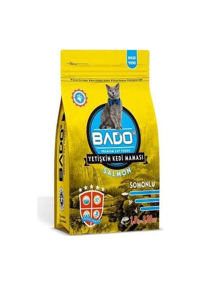 Kedi Maması Somonlu 1500gr 1 Adet Çok Renkli
