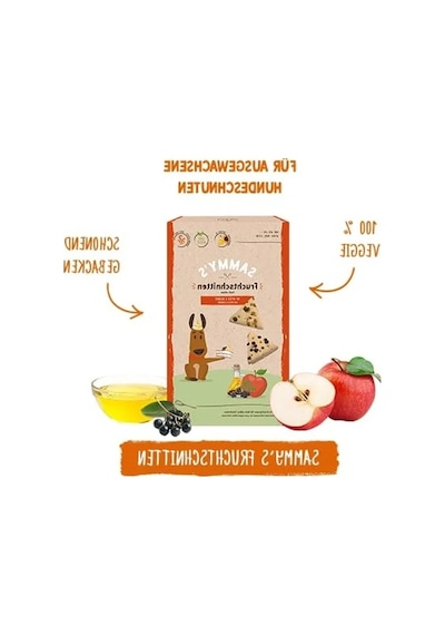 Elmalı Ve Mürverli Meyve Atıştırmalığı, Köpekler İçin, 800 G Paket