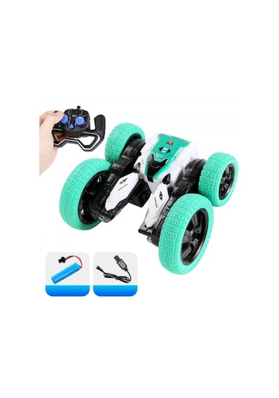 Royal Toys 360 Derece Dönebilen Şarjlı Işıklı Kumandalı Kasırga Akrobat Araç Dw02a Çok Renkli
