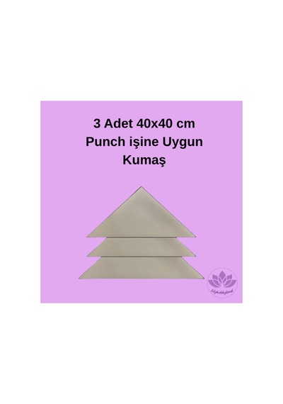 Punch Nakış Başlangıç Seti 4 Renk 12 Adet İplikli Kumaşlı Kasnaklı İğneli Tam Set - 761923222