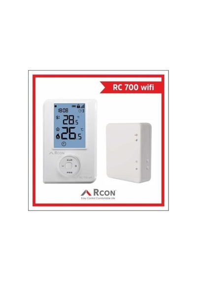 Rc 700 Wifi Kablosuz Internet Li Oda Termostatı