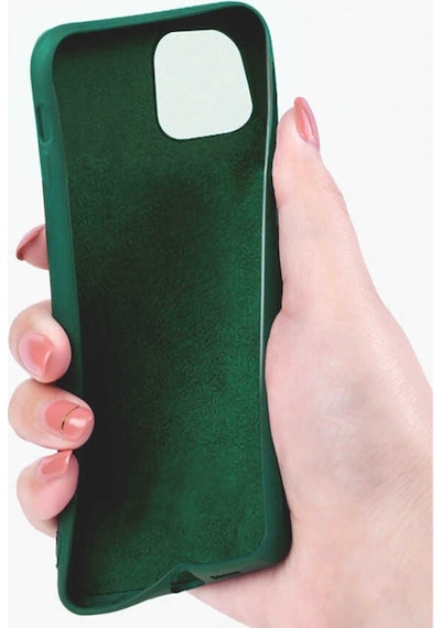 Apple Uyumlu  iPhone 12 Kilif Tam Korumali Içi Kadife Silikon Kapak 479999796