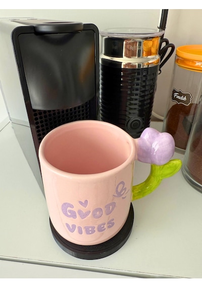 Nespresso Bardak Altlığı 10 Cm Düşük Profil Su Damlama Haznesi Siyah