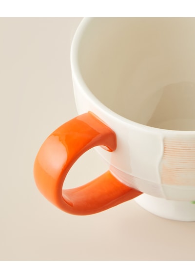 English Home Patchie Stoneware Kupa 390 Ml Renkli