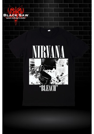 Noıssey Nirvana Grunge Kodsiyahsaw Siyah