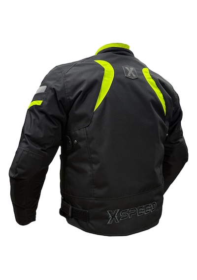 Xspeed Malibu 4 Mevsimlik Korumalı Motosiklet Montu Yeni Sezon Neon