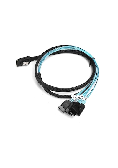 Mini-sas-sata-4-sata Kablo, Yüksek Frekanslı Mini-sas-sata Ters Kablo, 36 Kutuplu, Farklı Boyutlardaki Sabit Diskler İçin