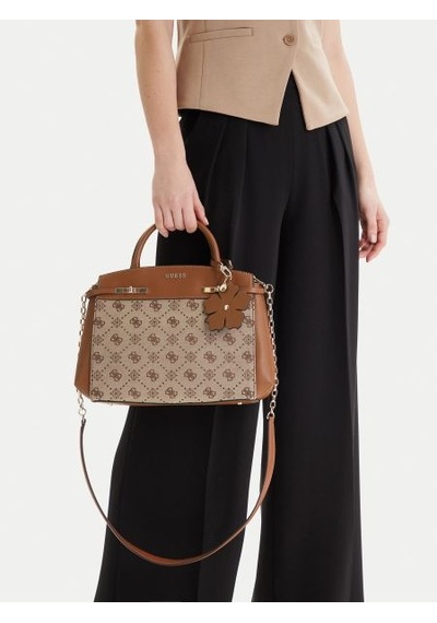 Guess Melinda Logo Kadın El Ve Çapraz Askılı Çanta Hwjp9902060 Kahve