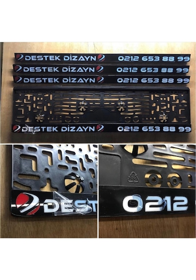 Kişiye Özel Isimli Pleksi Plakalik (2 Adet) 531226232