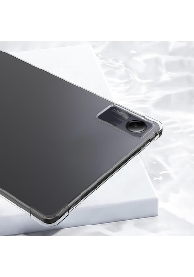 Samsung Galaxy Uyumlu Tab S9 Fe Kılıf Darbelere Dayanıklı Şeffaf Kapak