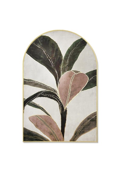 The Mia Botanic Leaf Tablo 60x90 Cm