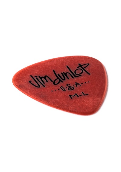 Jim Dunlop 479rml Polys Red Medium Light Pena