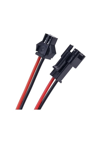 2 Pin Sm Jst Kablo 10Cm Erkek - Dişi 1 Takım 2 Li Kablo Söketi 1 Adet