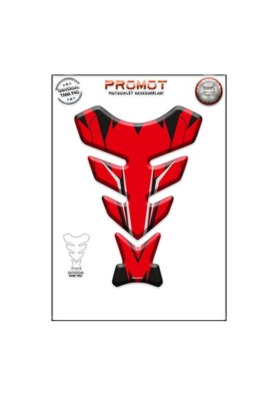 Universal Motosiklet Tank Pad 3d Sticker 0018 Diğer