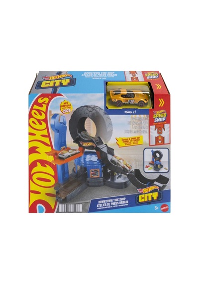 Hot Wheels Şehir Merkezi Lastikçi Oyun Seti Hdr24