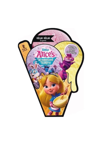 Disney Junior Alice's Wonderland Bakery - Alice'in Harikalar Pastanesi-Külah Külah Boyama- Doğan Çocuk