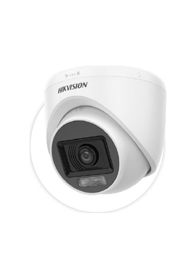 Hıkvısıon Ds-2ce76d0t-exlpf 2mp 2.8mm Lens 20 Metre Smart Hybrıd Lıght 4ın1 Dome Kamera