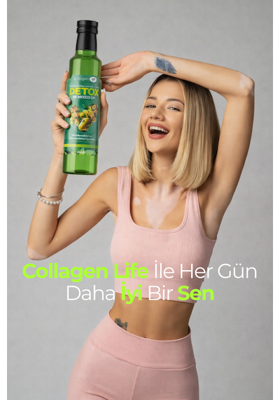 Collagen Life Bromelain Ananas İçeren Detox Şurubu & Bromelain Tablet & Deto-x Sirkesi 3'lü Fırsat Seti
