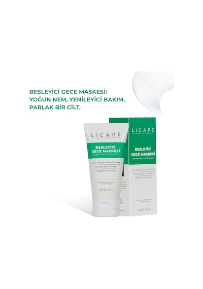 Licape-besleyici Gece Maskesi Çay Ağacı Özlü 50ml Sku: Smg8690010492708