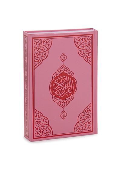 Kızım İçin Pembe Kuranı Kerim - Sade Arapça - Orta Boy - Sesli Kuran - Bilgisayar Hatlı
