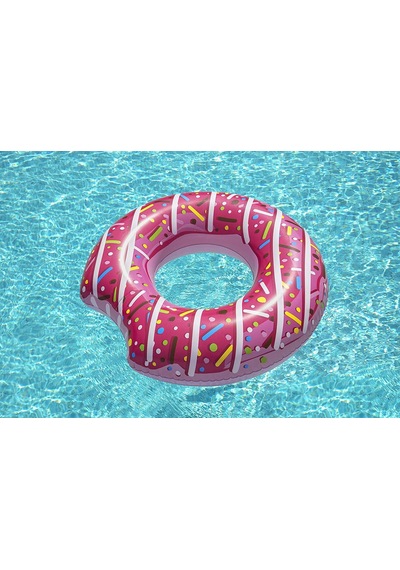 Bestway Donut Simit Pembe 1.07 CM Çok Renkli