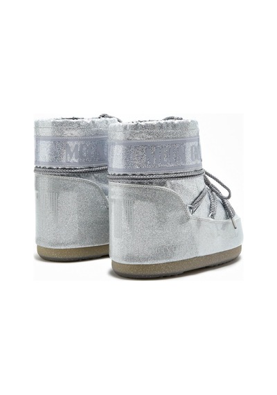 Moon Boot İcon Low Glitter Kadın Bot-1409440 Gümüş
