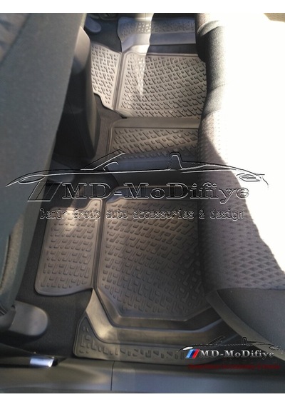 Honda Jazz Havuzlu 3D Paspas. Honda Jazz Paspas. 2015- Ve Üzeri