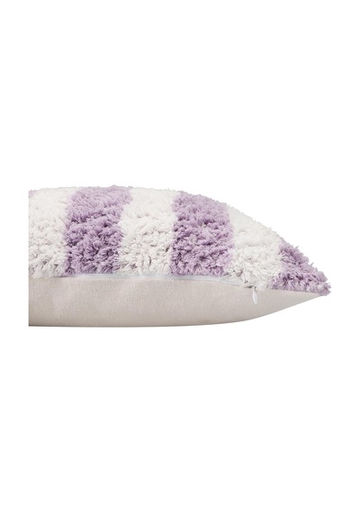 Lexroo Pop Stripe Dokuma Yastık Lila 45x45cm