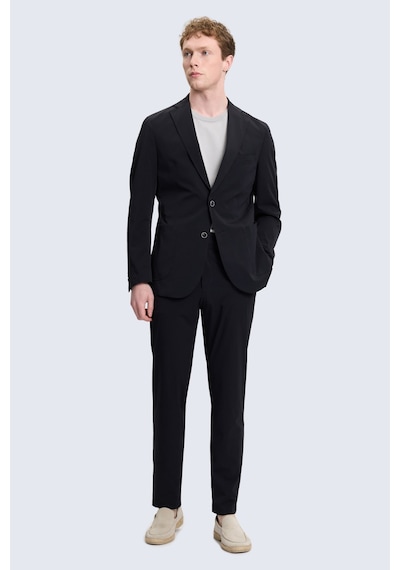 Hatemoğlu Siyah Performans Suit Slim Fit Takım Elbise