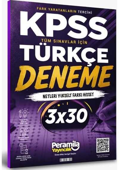 2026 Kpss Genel Yetenek Deneme Seti Türkçe Matematik Tamamı Qr Çözümlü
