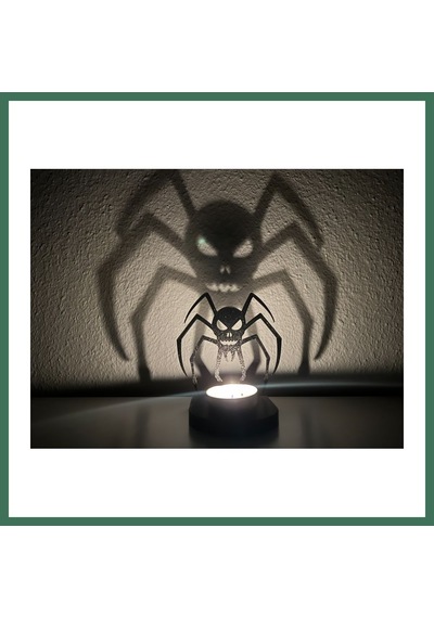 En-cag Örümcek Figürlü Tealight Mumluk Cadılar Bayramı Gotik Dekoratif Mum Tutucu Bss Çok Renkli