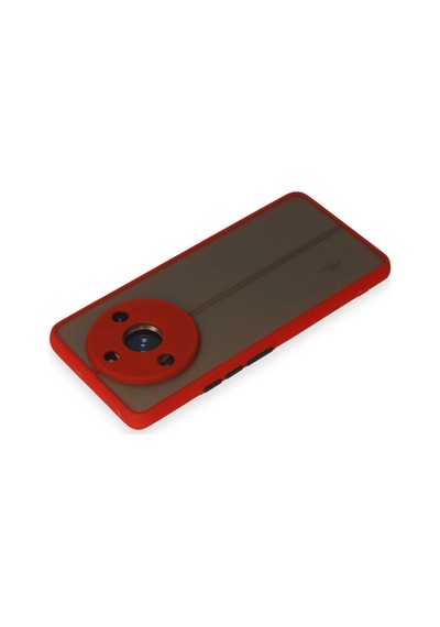 Realme 11 Pro Kılıf Montreal Silikon Kapak - Kırmızı -