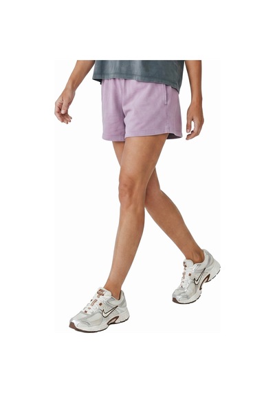 Sportive Balia Kadın Lila Günlük Stil Şort 26yk0015-lıl Mor