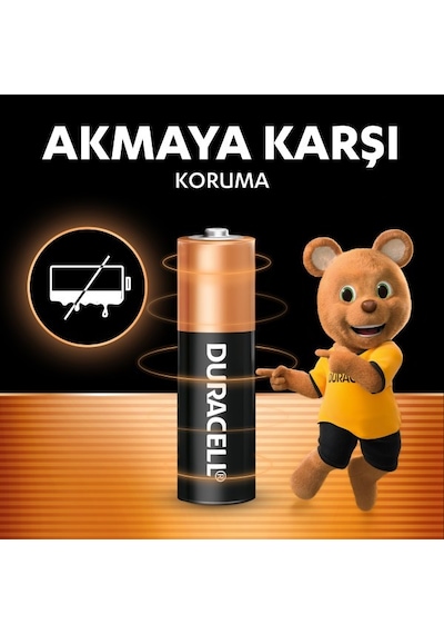 Duracell Basıc Aa Alkalin Kalem Pil 9'lu Paket - 1,5v