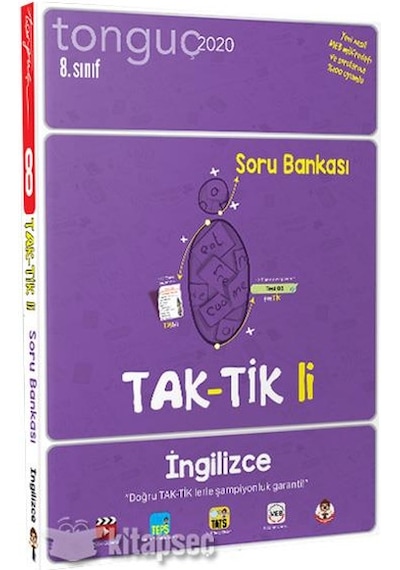 8. Sınıf Taktikli İngilizce Soru Bankası - Tonguç Akademi