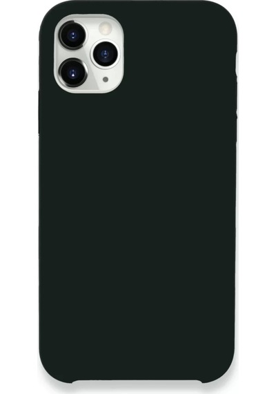 Newface Apple İphone 11 Pro Max Kılıf Lansman Legant Silikon - Koyu Yeşil