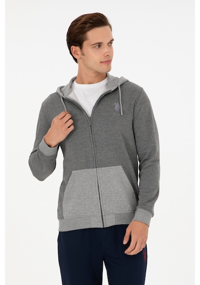 U.s. Polo Assn. Erkek Antrasit Melanj Hırka Örme 50290255-vr081 Antrasit Melanj U.s. Polo Assn. Erkek Antrasit Melanj Hırka Örme 50290255-vr081 Antrasit Melanj