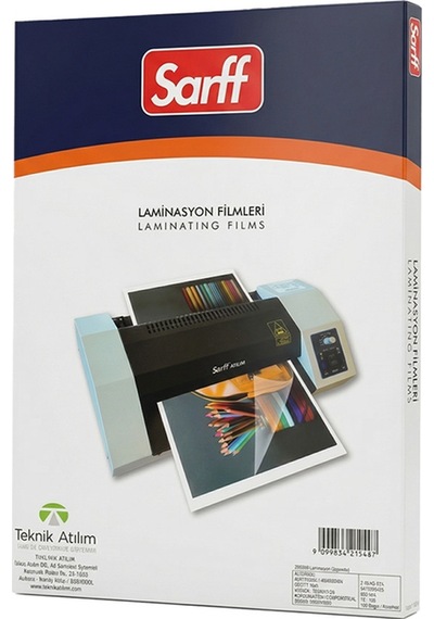 Sarff Pro 125mıc Laminasyon Filmleri - A3 426x303mm - 100adet