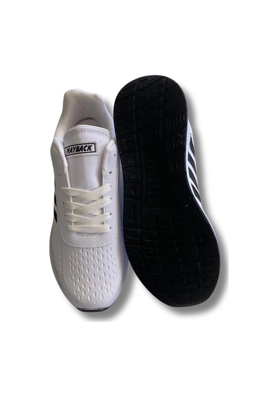 Mayback Unisex Spor Ayakkabı 36-40 Beyaz Beyaz
