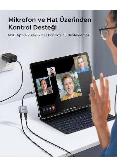 Ugreen Usb-c 3.5mm Kulaklık Jakı Ses Adaptörü Ve Şarj Cihazı Dac Tip C - Aux Kulaklık Ayırıcı, 60164 - Ugreen Usb-c 3.5mm Kulaklık Jakı Ses Adaptörü Ve Şarj Cihazı Dac Tip C - Aux Kulaklık Ayırıcı, 60164 -