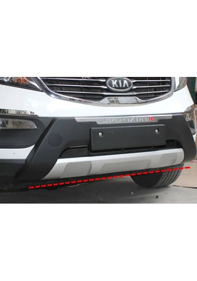 2010 - 2015 Arası Uyumlu Kia Sportage Ön Ve Arka Tampon Koruyucu