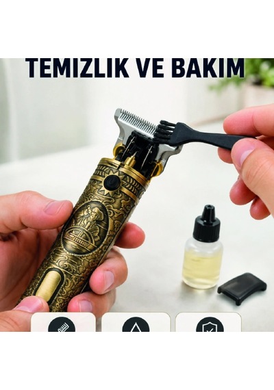 Erkek Bakım Tıraş Makinesi 1500 Mah Lityum Batarya 1 Mm 2 Mm 3 Mm Taraklı