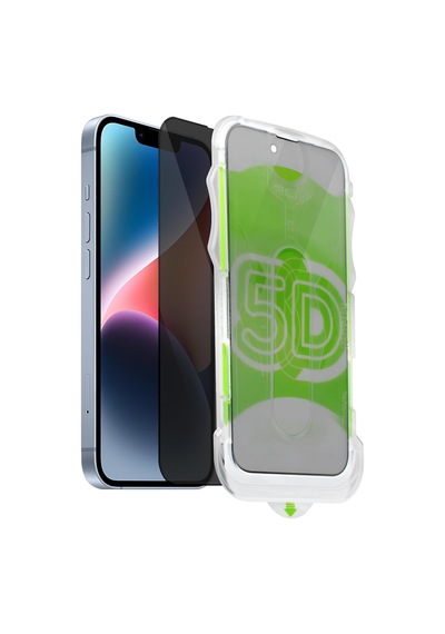İphone 11-xr Uyumlu Kolay Uygulama Aparatlı Hayalet Tam Kapatan Cam Ekran Koruyucu
