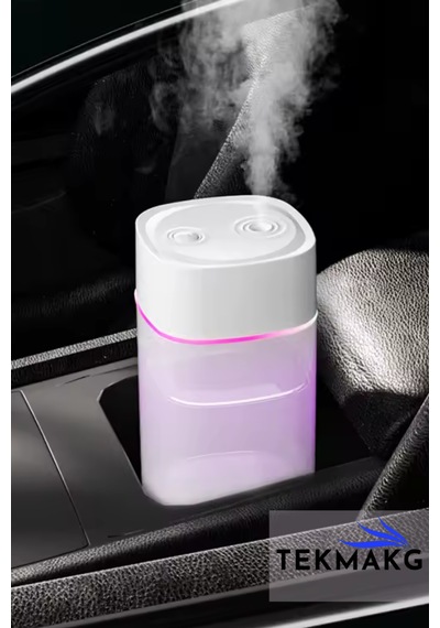 Kare Mini Usb Ultrasonik Soğuk Buhar Hava Nemlendirici Masaüstü Oda Araba Ofis Tipi