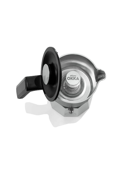 Arzum OK0027 Okka Rich Moka Pot Karıştırıcılı Metal İtalyan ve Türk Kahve Makinesi