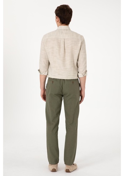 U.S. Polo Assn. Us. Polo Assn. Erkek Pantolon Haki