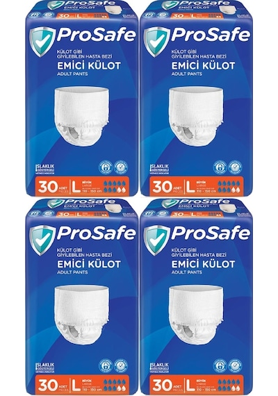 Prosafe Emici Külot Hasta Bezi L 4 x 30'lu
