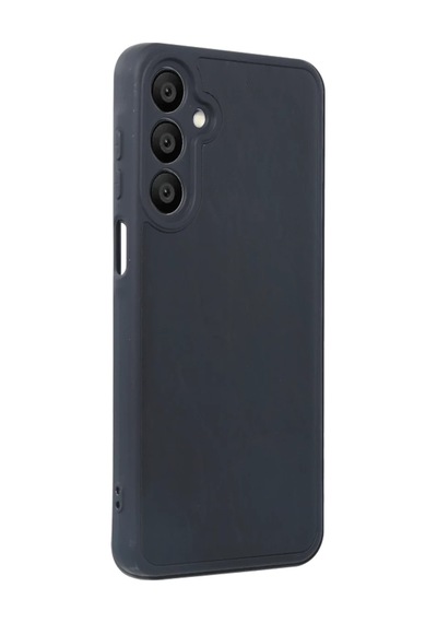 Samsung Uyumlu Galaxy A16 5g Uyumlu Kılıf Aras Deri Kapak - Siyah