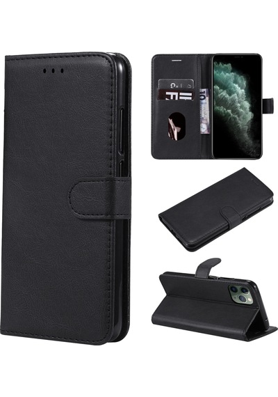 Apple Uyumlu iPhone 12 / 12 Pro Kılıf FitCase Elite Kapaklı Cüzdanlı